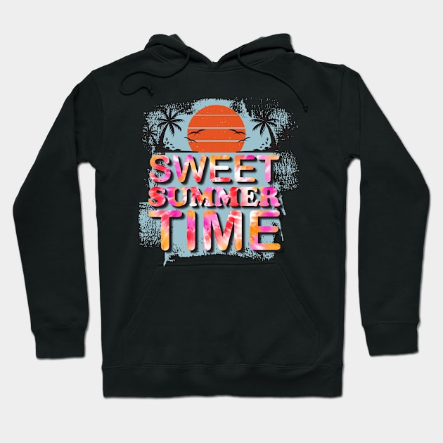 Sweet Summer Time Hoodie by ElenaDro